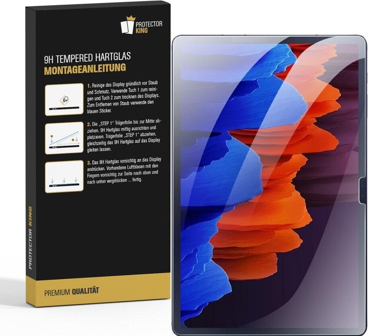 Produktbild Protectorking 6x tempered 9H Panzerglas matt entspiegelt (6 Stück, Galaxy Tab S9)