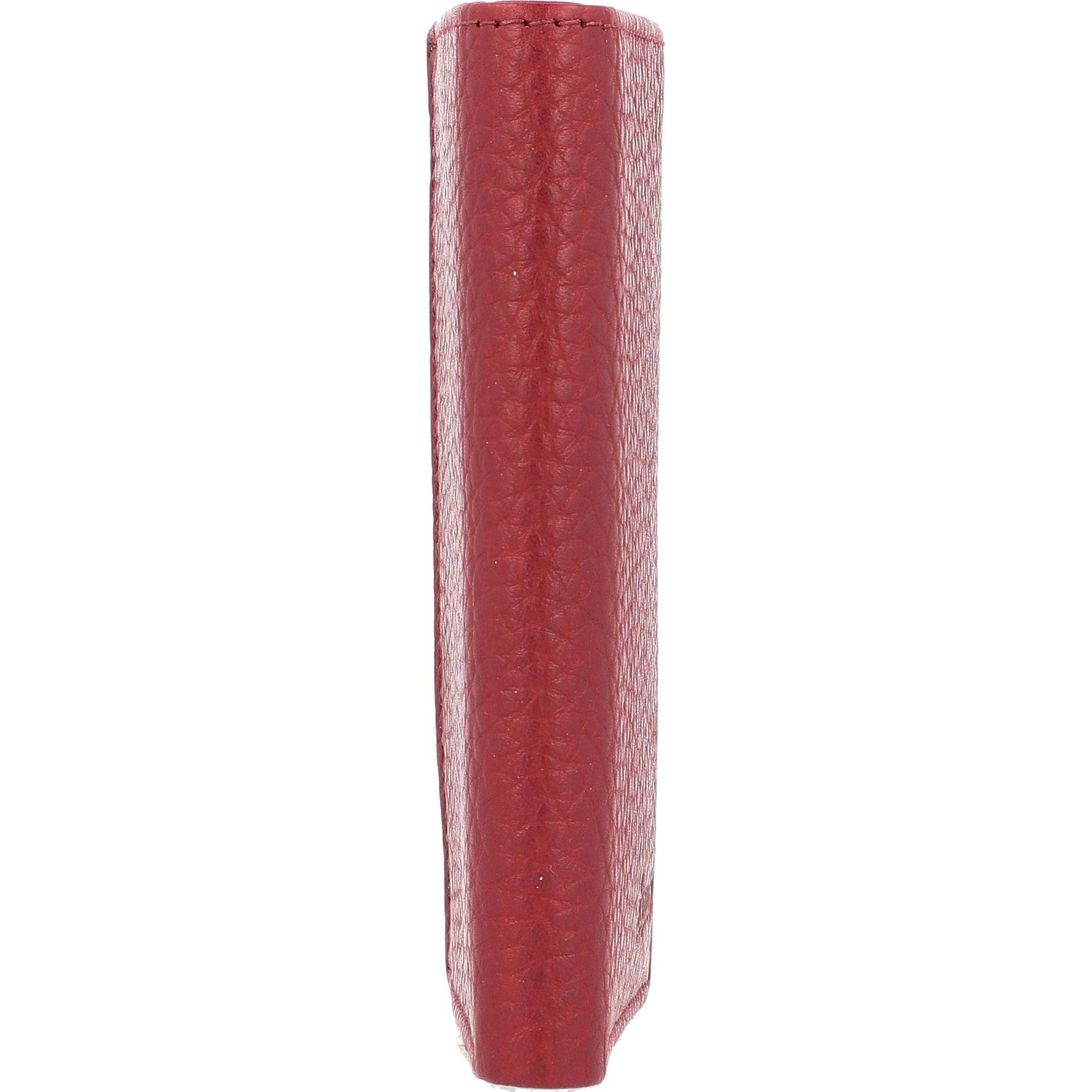 Thumbnail - Esquire, Damen, Portemonnaie, Oslo Kreditkartenetui RFID Leder 8 cm, Rot