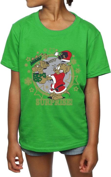 Produktbild Tom & Jerry Christmas Surprise TShirt Mädchen (140, 146)