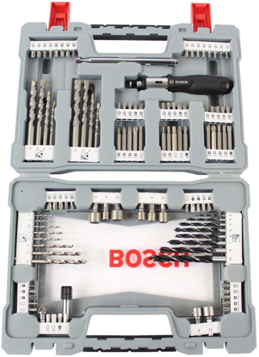 Produktbild Bosch Professional Zubehör 105-tlg. Premium X-Line Bohrer- und Schrauber-Set (10 mm, 3 mm, 4 mm, 5 mm, 6 mm, 7 mm, 8 mm, 9 mm)