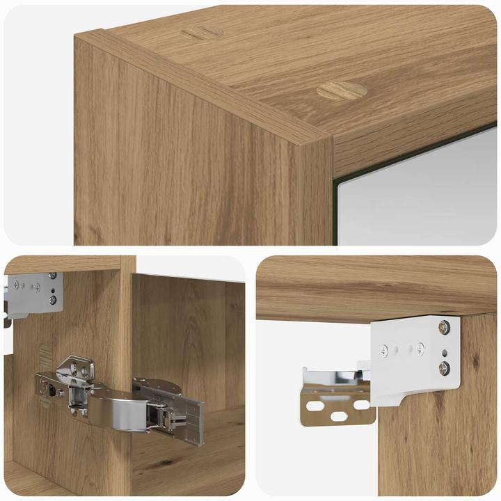 Actual product image vidaXL Badezimmerschrank (43 x 16 x 62.50 cm)