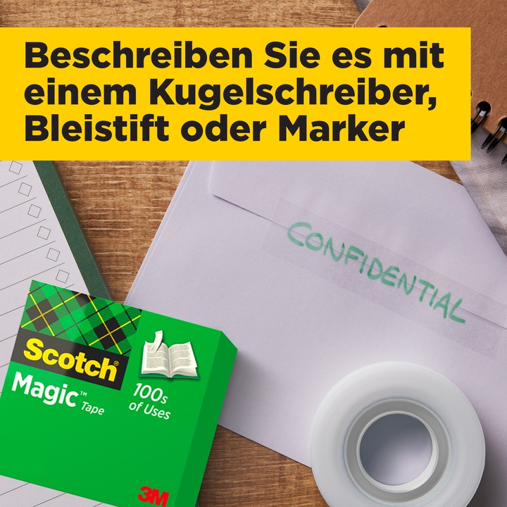 Immagine prodotto Scotch Nastro adesivo magico confezione valore (19 mm)