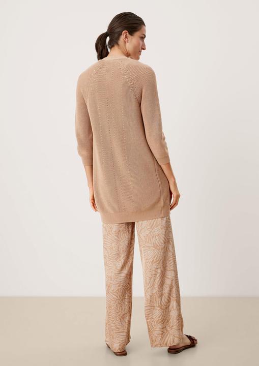 Produktbild s.Oliver Strickjacke Cardigan mit Ajourdetails (34)