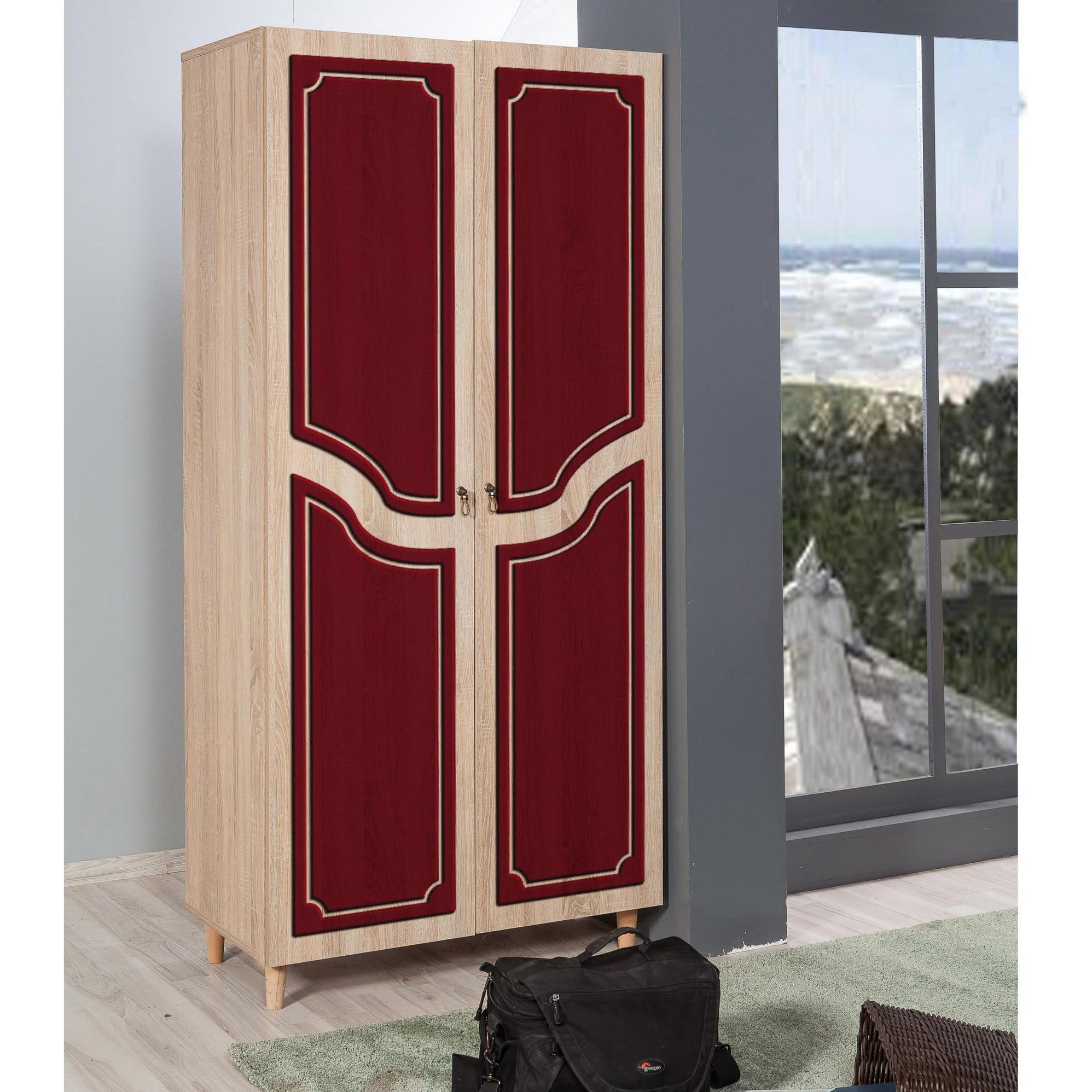 Thumbnail - Homitis, Kleiderschrank, Westley (90 x 192 x 52 cm)