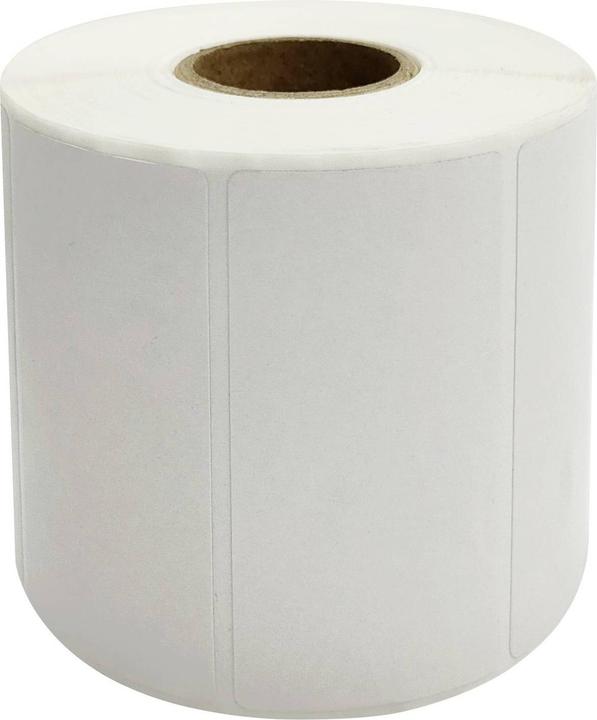 Renkforce Rotolo di etichette 58 x 30 mm carta termica diretta bianca 800 pezzi adesivo forte (5.80 cm)