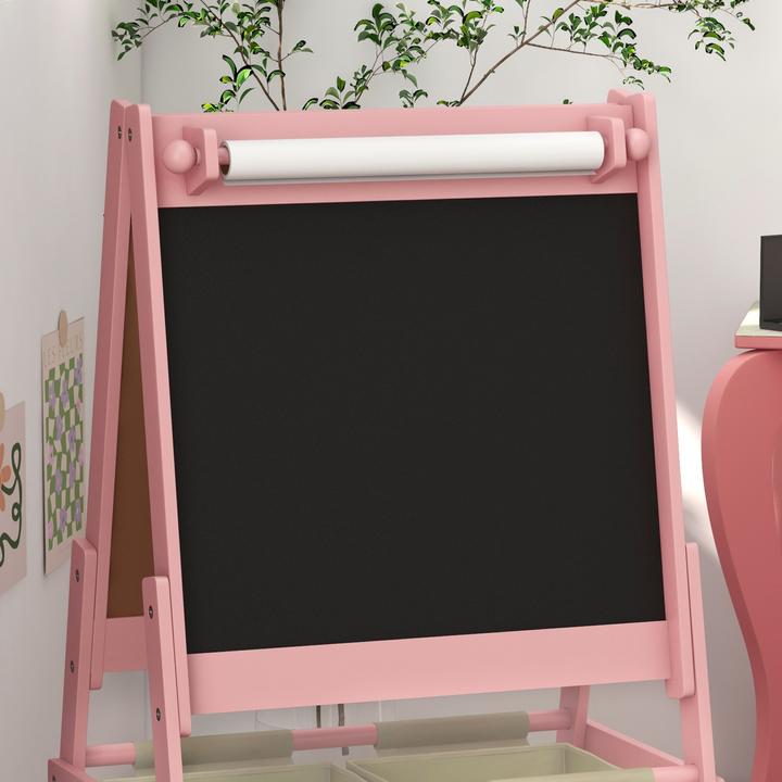 Image du produit Aiyaplay Tableau pour enfants avec rouleau de papier et sac à suspendre