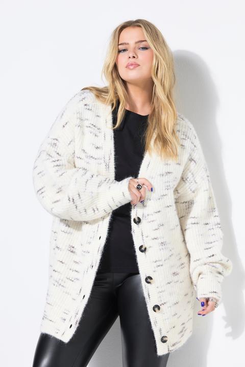 Produktbild Studio Untold Strickjacke, oversized, Melangestrick (46, 48)