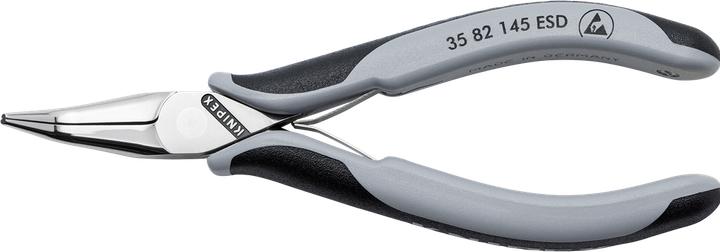 Productafbeelding Knipex 35 82 145 ESD Elektronische grijptang ESD met meer-componentengrepen spiegelgepolijst 145 mm (145 mm)