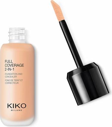 Actual product image KIKO Milano Full Coverage 2-in-1 Foundation & Concealer (35 Neutral)
