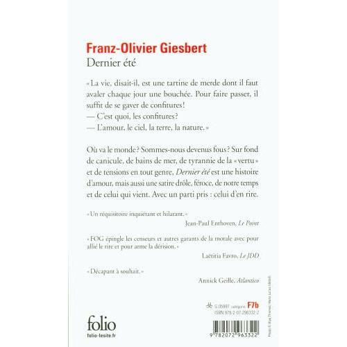 Thumbnail - Dernier été, Belletristik von Franz-Olivier Giesbert