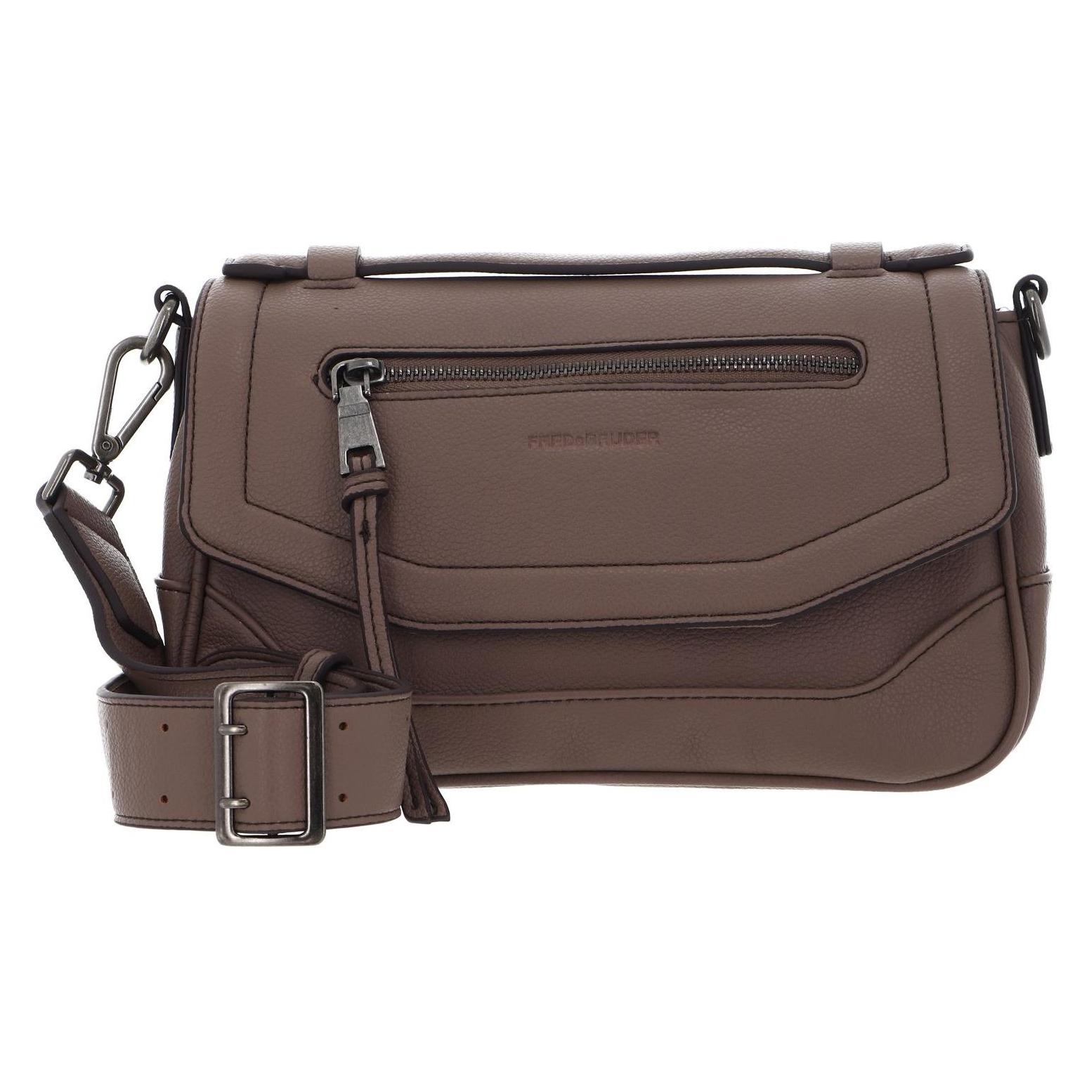 FredsBruder, Damen, Handtasche, Bestie Flap Crossbody Bag, Braun