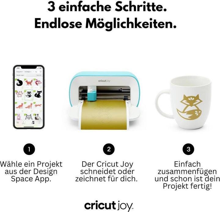 Actual product image Cricut Joy + Material Box cutting plotter cutting width 139mm