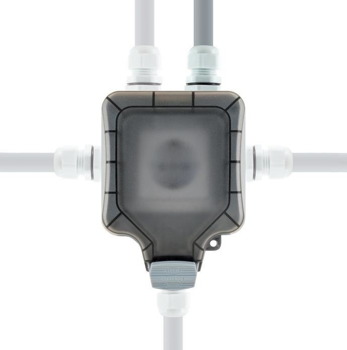 Actual product image Schwaiger Outdoor socket outlet IP66 1-fold Schuko flush-mounted socket outlet