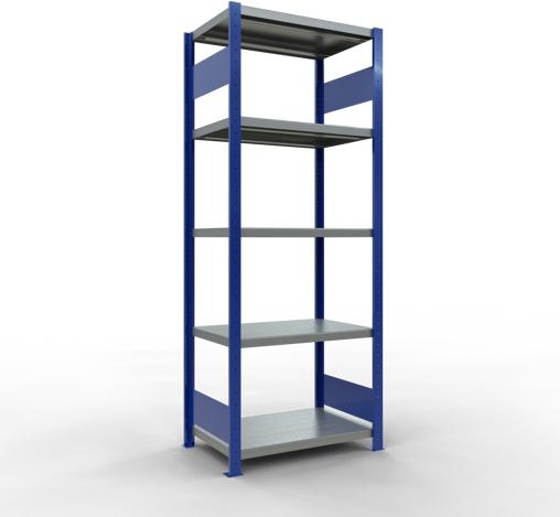 Actual product image Schulte Lagertechnik MULTIplus250 basic racking system with length ledgers