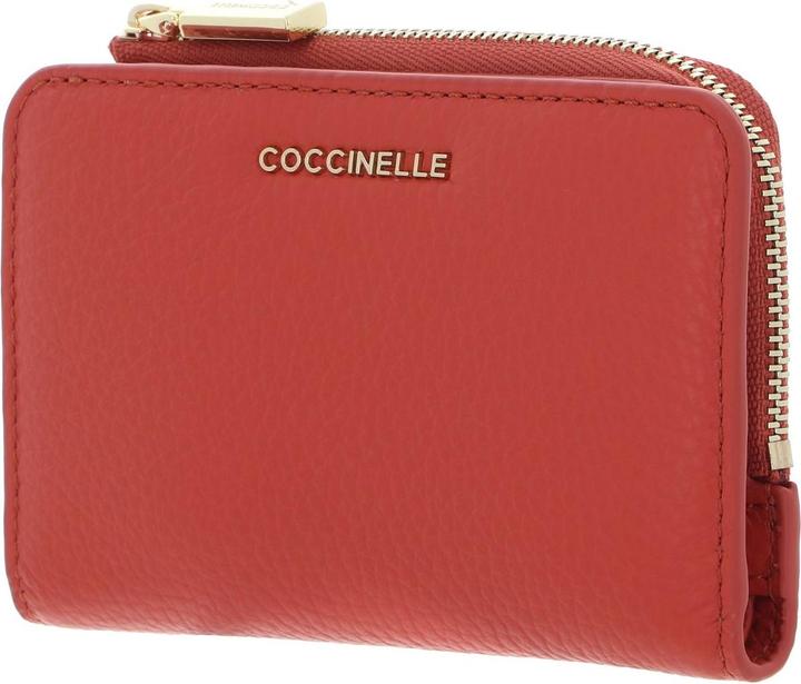 Actual product image Coccinelle Metallic Soft Wallet Grained Leather