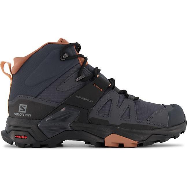 Thumbnail - Salomon, Damen, Wanderschuhe, X Ultra 4 Mid Gore-Tex Damen Wanderschuh (42), Grau