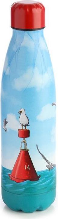 Image du produit Puckator Gourde pour enfants en acier inoxydable isolée pour le chaud et le froid Motif mouettes (0.50 l)