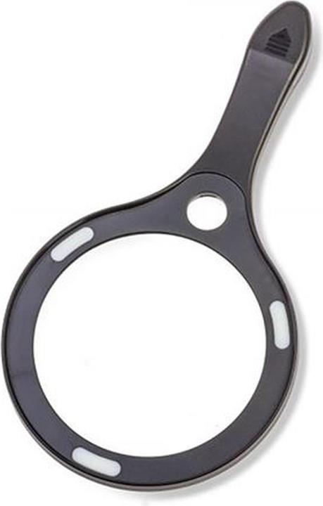 Image du produit Carson Loupe à main asphérique 2x110mm AS-95 avec LED