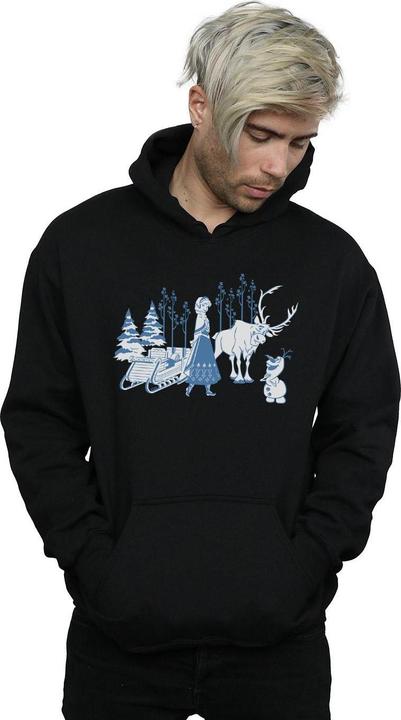 Produktbild Disney Frozen Anna Sven And Olaf Kapuzenpullover (XXL)