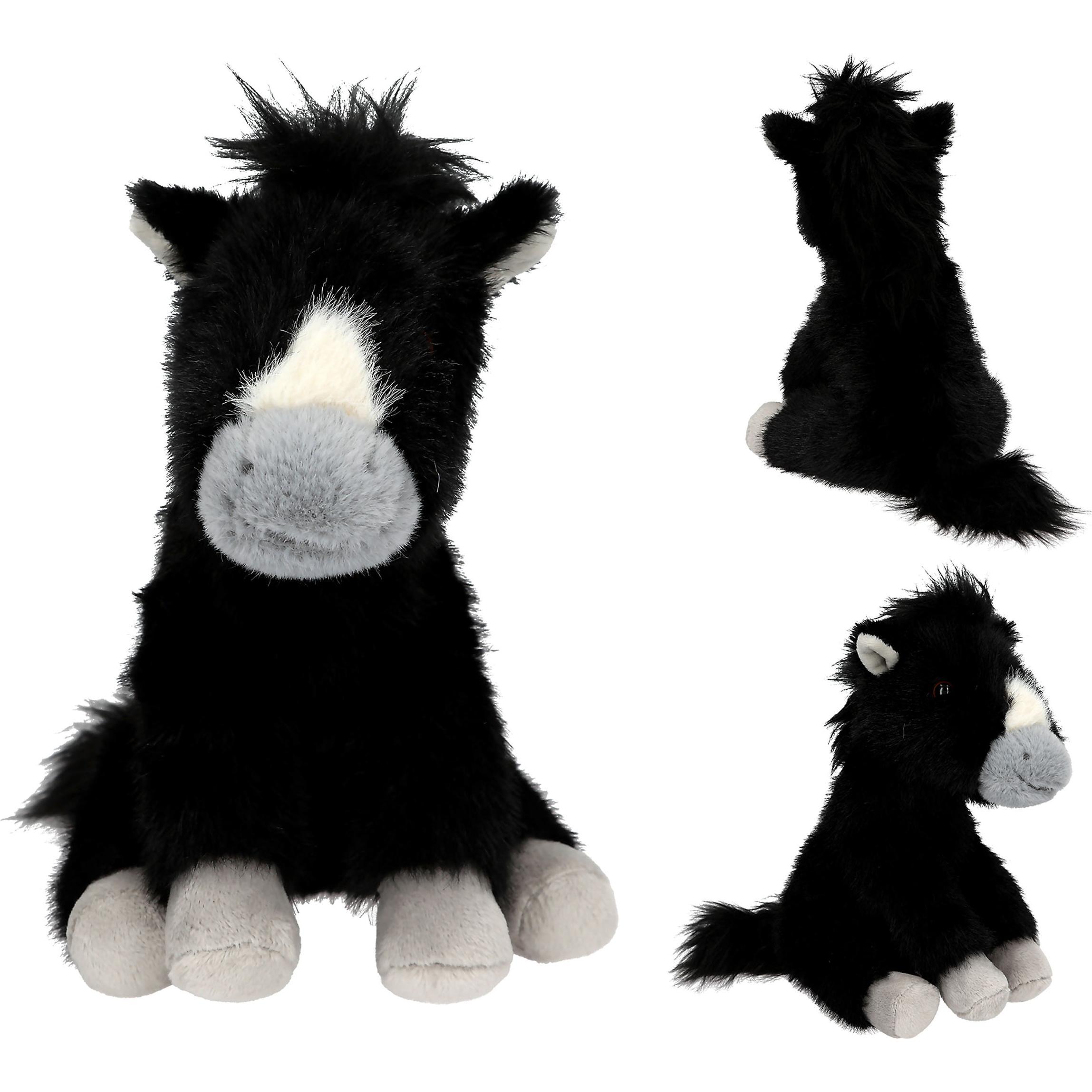 Schmidt Spiele DEPESCHE Miss Melody Plüsch Pferd schwarz 20cm (20 cm)