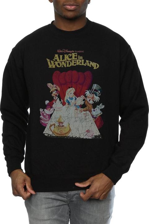 Produktbild Disney Alice In Wonderland Retro Poster Sweatshirt (M)