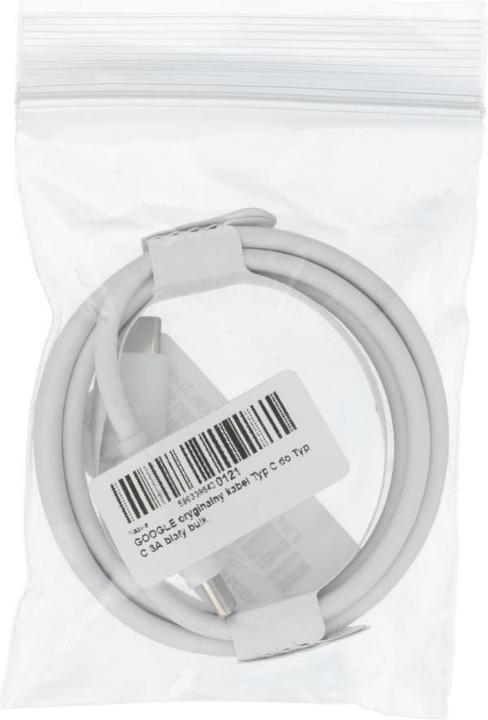 Produktbild Google Cable OEM original cable Type C to Type C 3A 1 m white bulk (1 m)