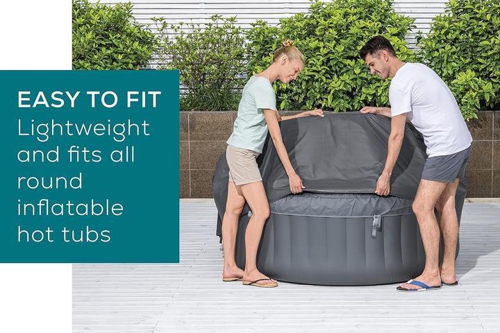 Actual product image Bestway Lay-Z-Spa Thermal CoverSquare 201x201x80