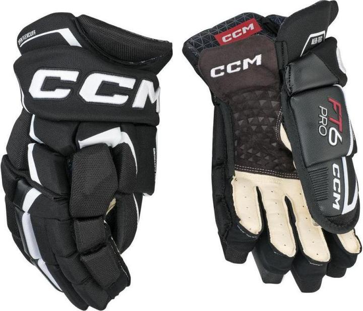 Produktbild CCM JetSpeed FT6 PRO SR Hockeyhandschuhe (13"/33 cm, Dunkelblau (Marine)/Weiss (68)) (13)