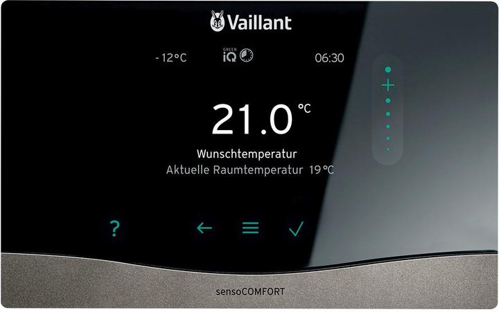 Immagine prodotto Vaillant Regolatore di riscaldamento VA sensoCOMFORT VRC 720/3, interfaccia eBUS