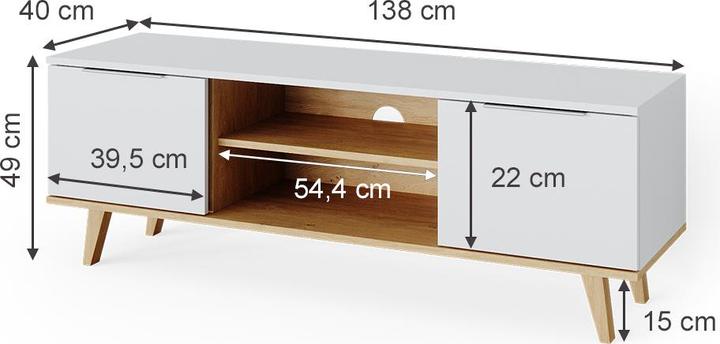 Actual product image Vicco Nautica (138 x 40 x 49 cm)