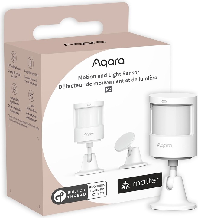 Actual product image Aqara Motion and Light Sensor P2 (Matter over Thread) (7 m)