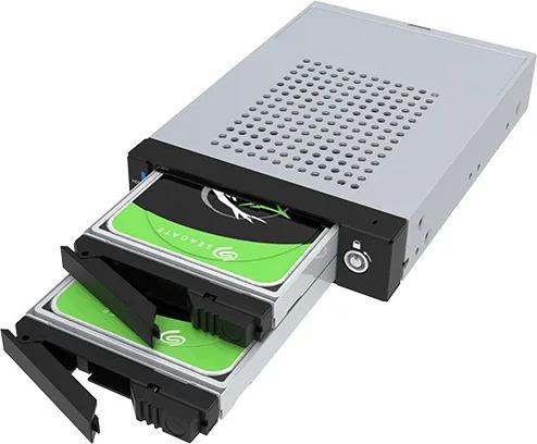 Actual product image Icy Box HDD Acc removable frame 2xSATA 2.5"