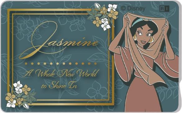 Produktbild Disney Prinzessin Jasmin - IC-Kartensticker