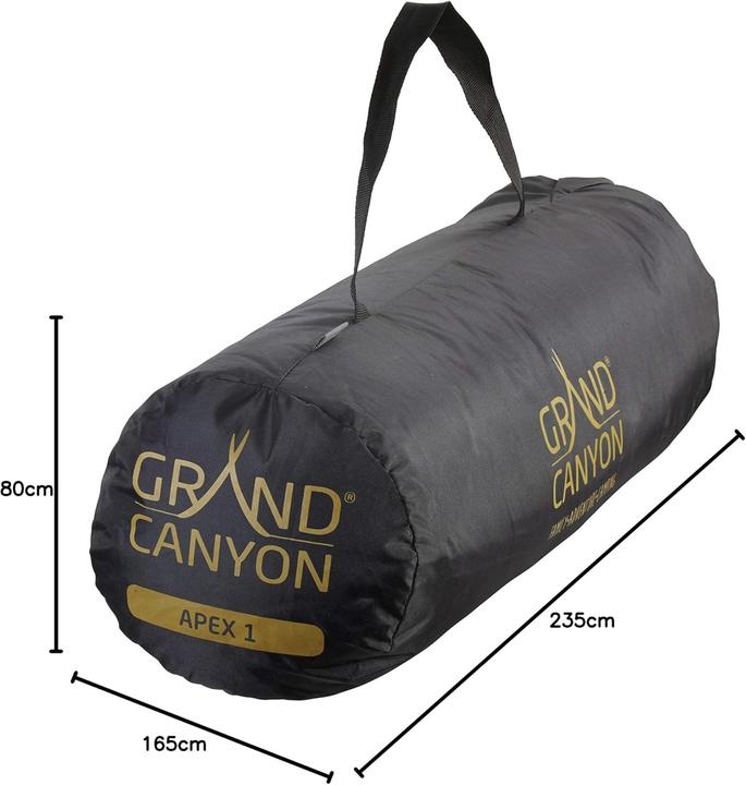 Produktbild Grand Canyon Apex 1 (Kuppelzelt, 2.35 kg, 2 Personen)