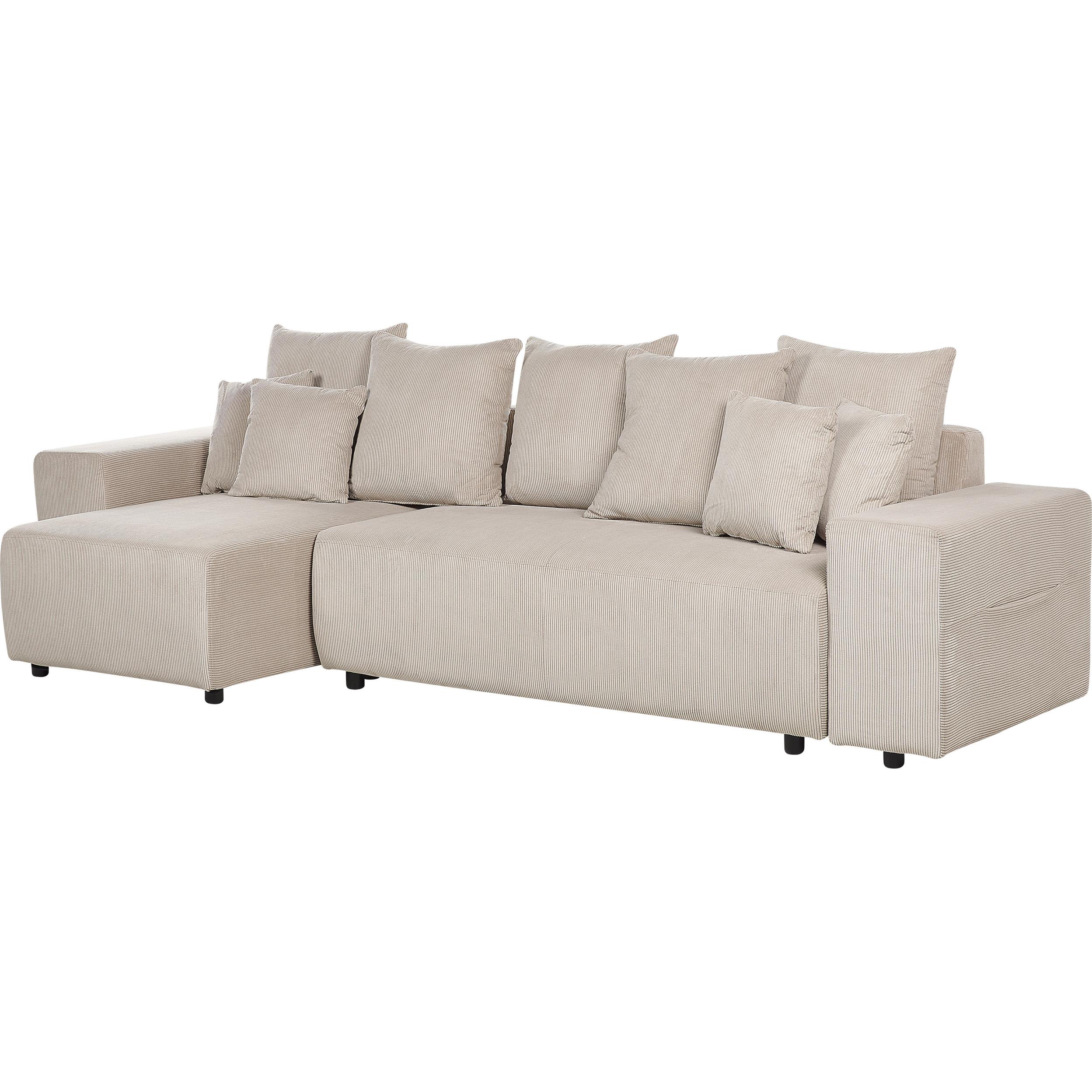 Beliani, Sofa, Luspa (Ecksofa)