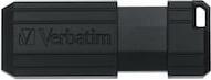 Produktbild Verbatim Speicher Stick Pinstripe Drive, USB 2.0, 8 GB, schwarz, Pk. à 50 Stk. (8 GB, USB-A)