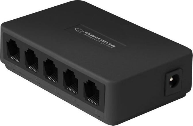 Esperanza 5 PORT ETHERNET SWITCH 10/100 FLUX (5 ports)