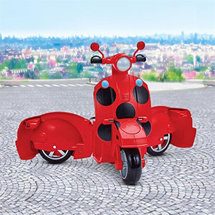 Image du produit Bandai Scooter Miraculous Ladybug avec poupée