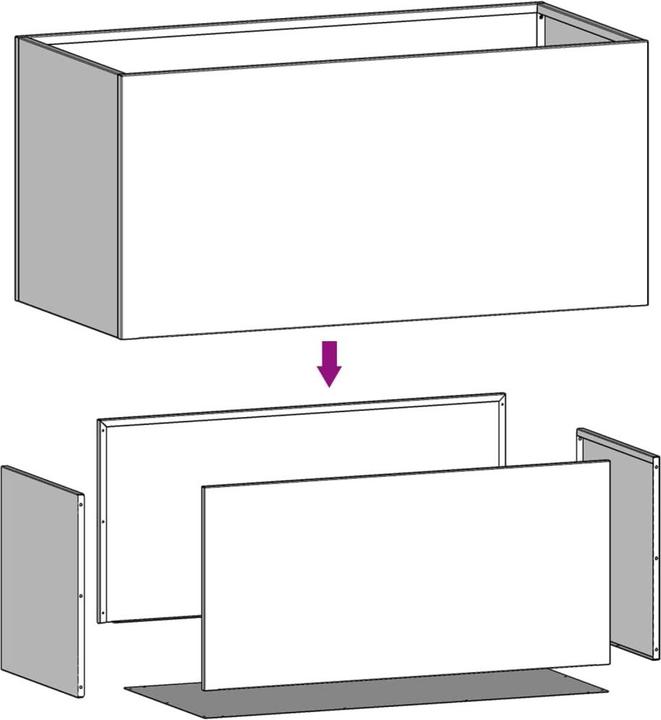 Actual product image vidaXL Gatlin