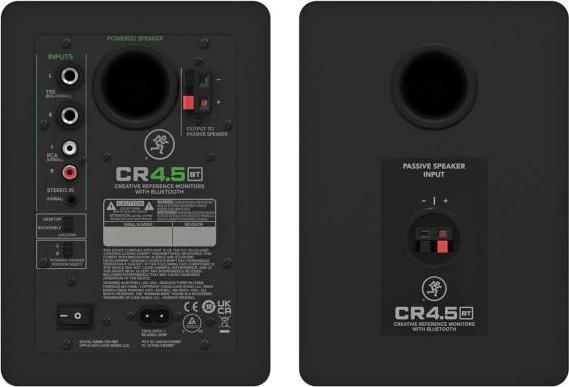 Produktbild Mackie Studio-Monitore CR4.5BT mit 2x Klinkenkabel (Aktiv, Passiv)