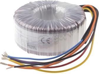 Produktbild RS PRO 2 Output Toroidal Transformer 100VA 12V