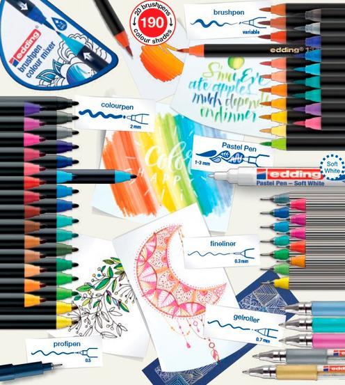 Produktbild Edding Happy Big Box 1340 + 1300 (Mehrfarbig, 70 x)