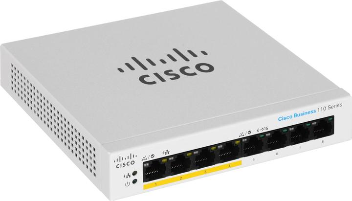 Produktbild Cisco CBS110-8PP-D-EU (8 Ports)