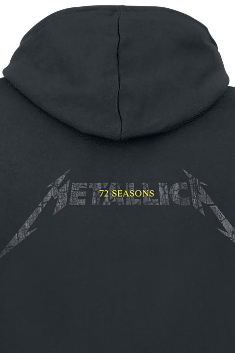 Produktbild Metallica 72 Seasons Charred Logo (Hoodie) (M)