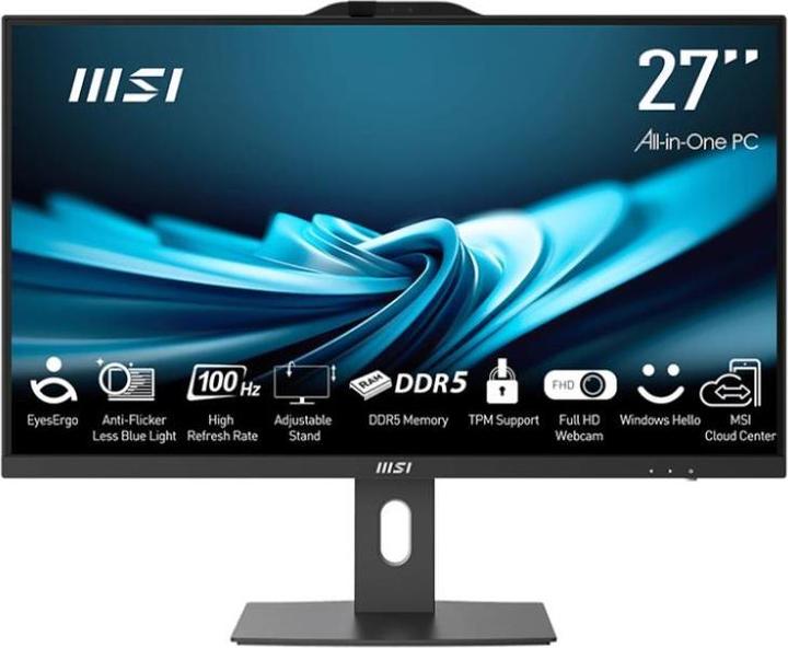 Produktbild MSI AIO PRO AP272P 14M-495EU i7-14700 27 IPS LED FHD Non-Touch Anti-Glare 16GB SSD1TB M.2 AX211 WiF (1000 GB, 16 GB, Intel Core i7-14700, Intel Iris Graphics)