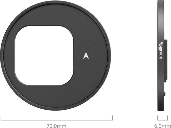 Actual product image SmallRig FilMov 67mm Threaded Filter Adapter for iPhone 16 Series 5173