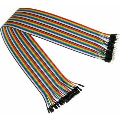 Kabelmeister Filo di ponticello a 40 pin separabili per Arduino, Raspberry Pi, ecc., Scheda + Kit di sviluppo