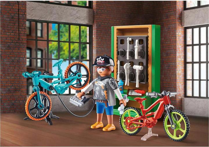 Produktbild Playmobil Geschenkset- E-Bike-Werkstatt (70674, Playmobil City Life)