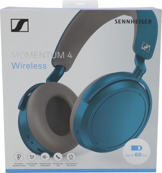 Actual product image Sennheiser Momentum 4 Wireless (ANC, 60 h, Cable, Wireless)