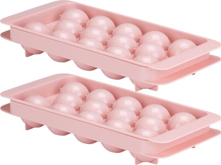 Produktbild Fresh & Cold 2er-Set EiswÃ¼rfelform fÃ¼r 14 Eiskugeln, 3 cm
